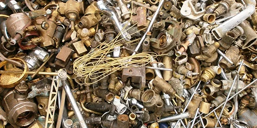 Scrap brass